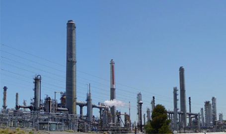 Figura 7: Refinaria da Shell em Martinez, Califórnia.