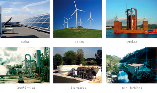 Instalações portuguesas que produzem energia a partir de fontes renováveis