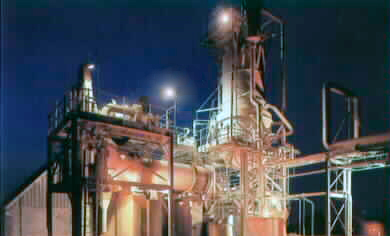 Cristalizador DTB para a produção de sulfato de amónia (CF Chemical, Florida).