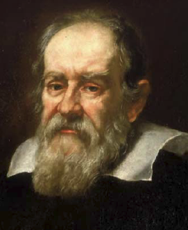Galileo Galilei (1540-1642) - físico, matemático, astrónomo e filósofo italiano
