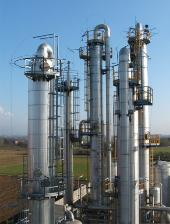Colunas de destilação