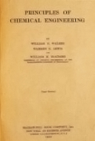 Primeiro livro de texto de Engenharia Química do MIT, "Principles of Chemical Engineering"